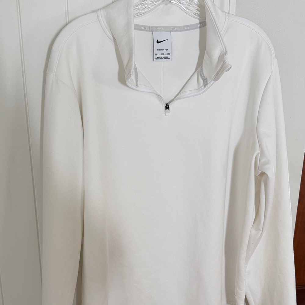Nike Classic White Quarter Zip